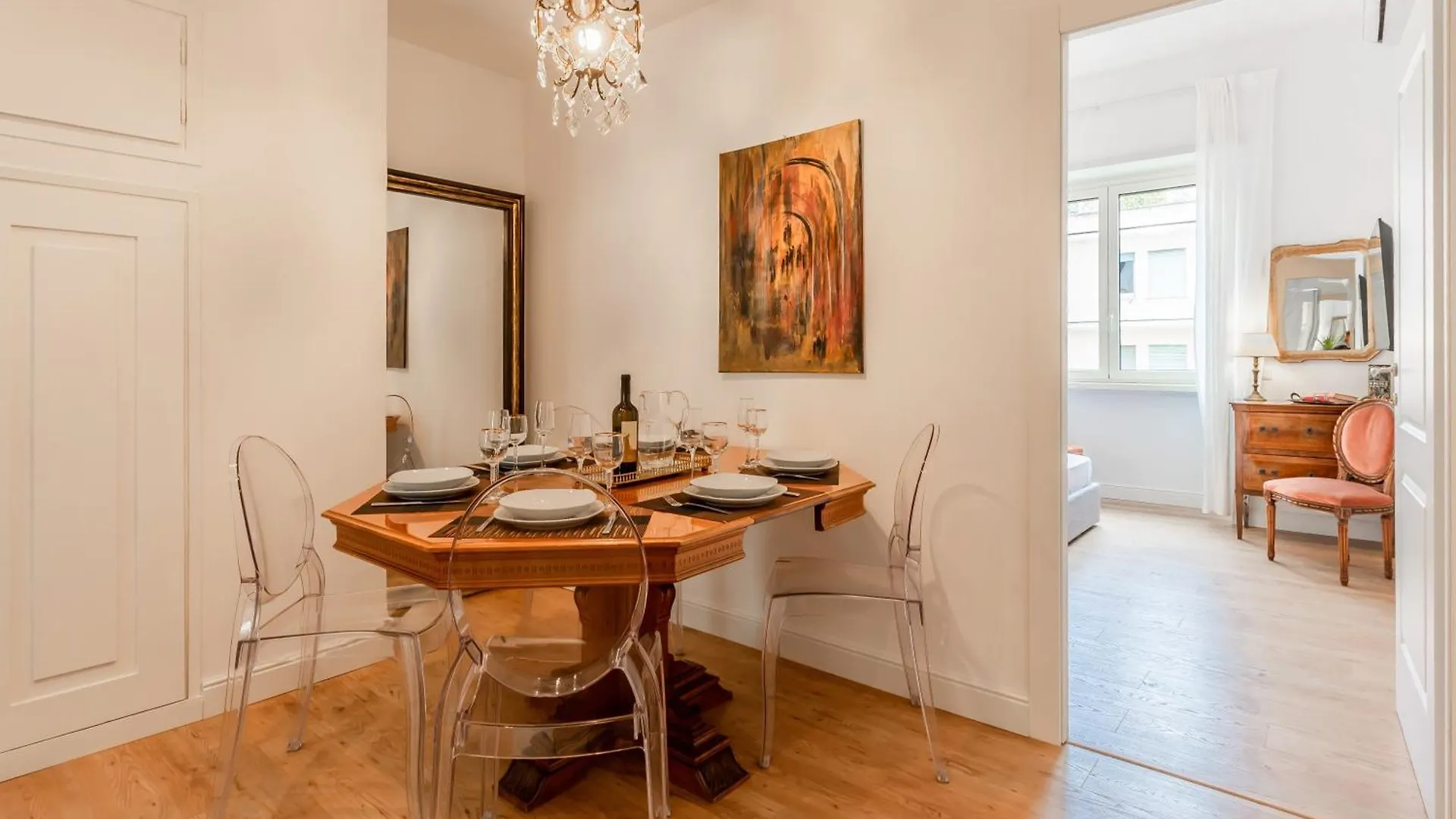 Ferienwohnung Dormo Da Flami Rom Italien